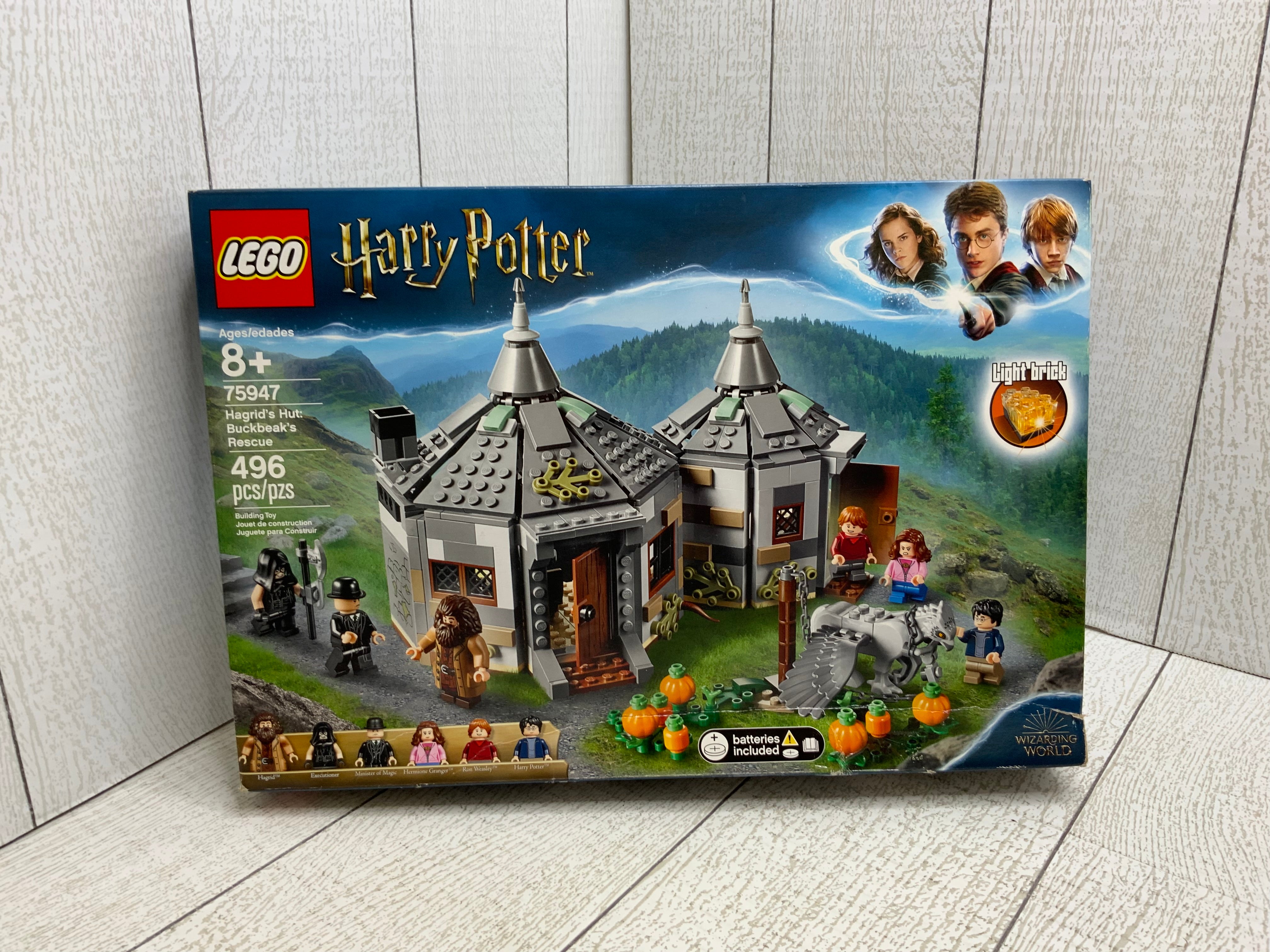 LEGO Harry Potter Hagrid's Hut: Buckbeak's Rescue 75947 Toy Hut Building Set (8028731637998)